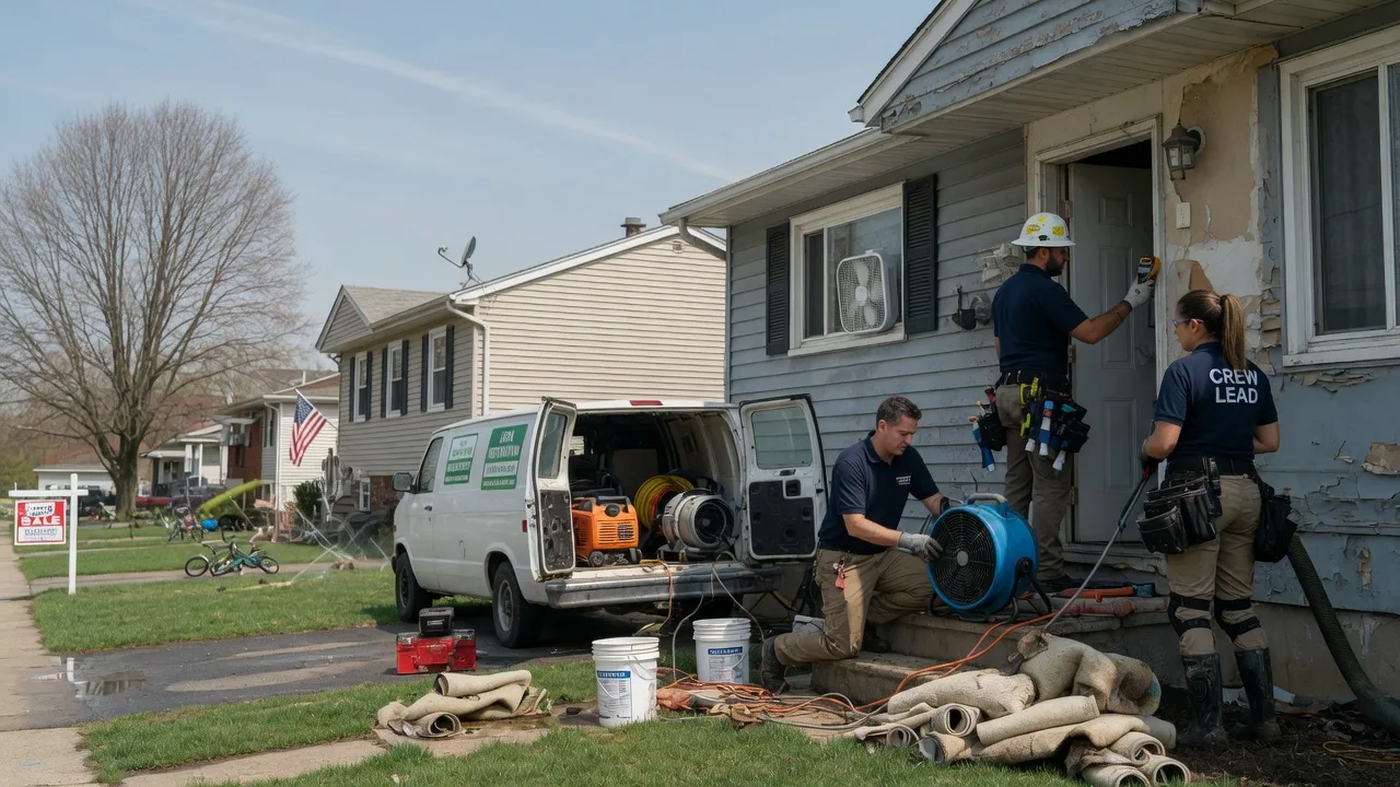 Flood Cleanup in Worthington, OH near me